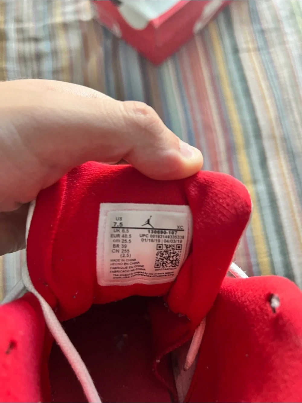 Jordan 12s Chinese New Year White & Red